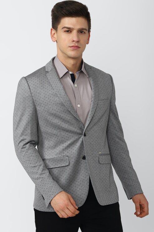 van heusen grey blazer