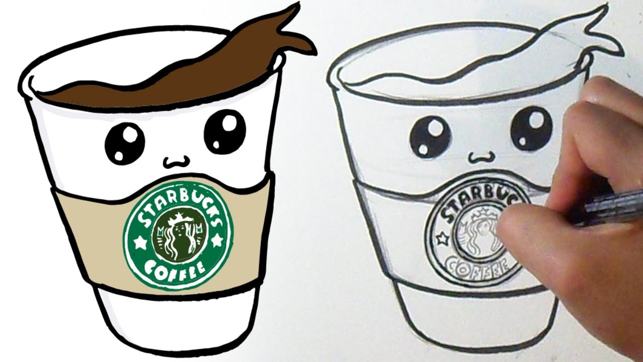 dibujos de starbucks fáciles