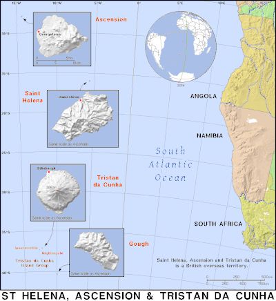 st helena ascension and tristan da cunha