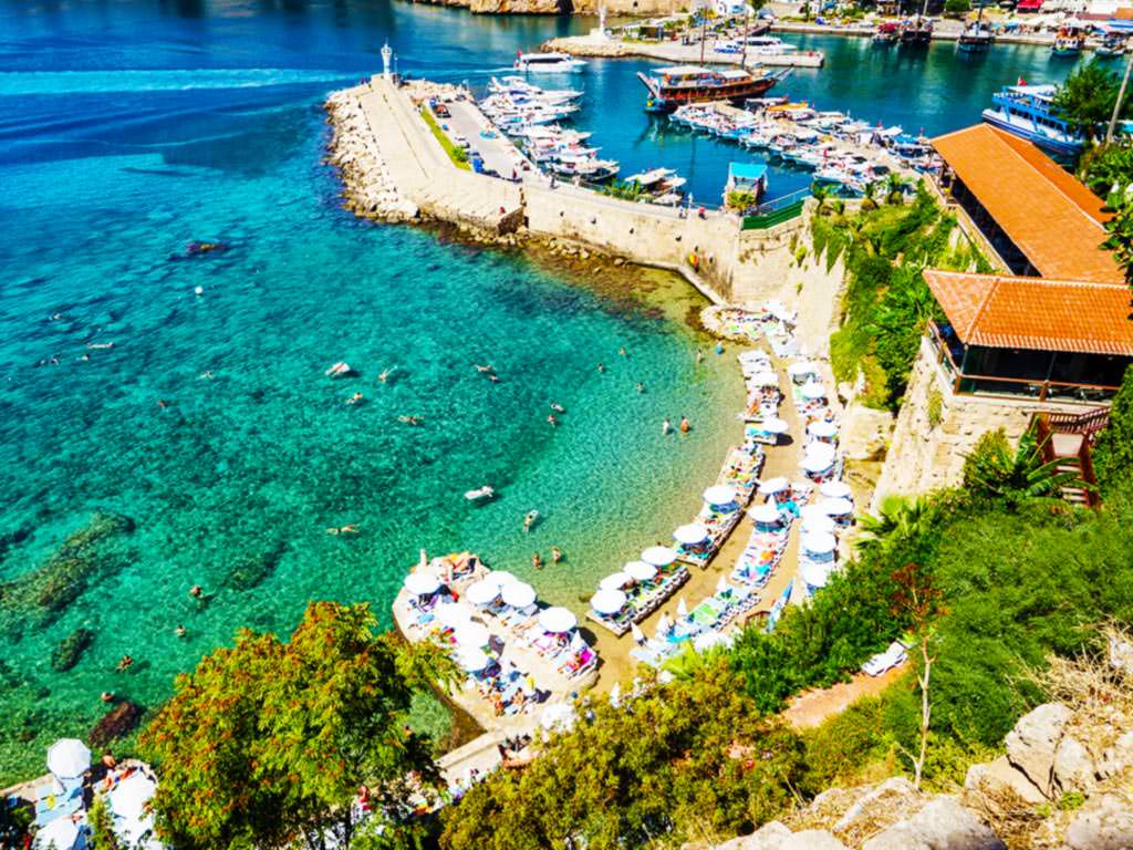 antalya mermerli beach