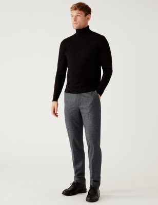 m&s stretch trousers