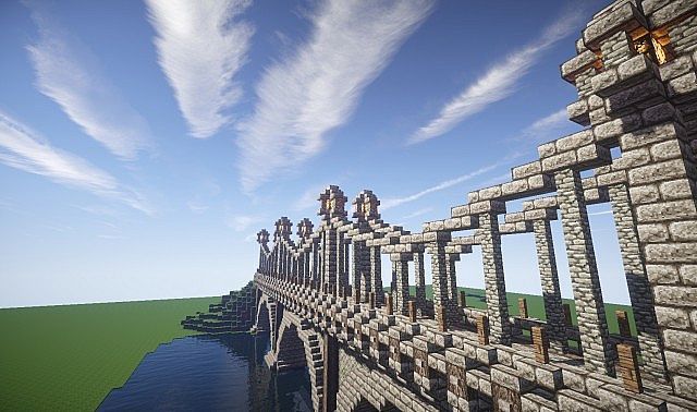 minecraft suspension bridge