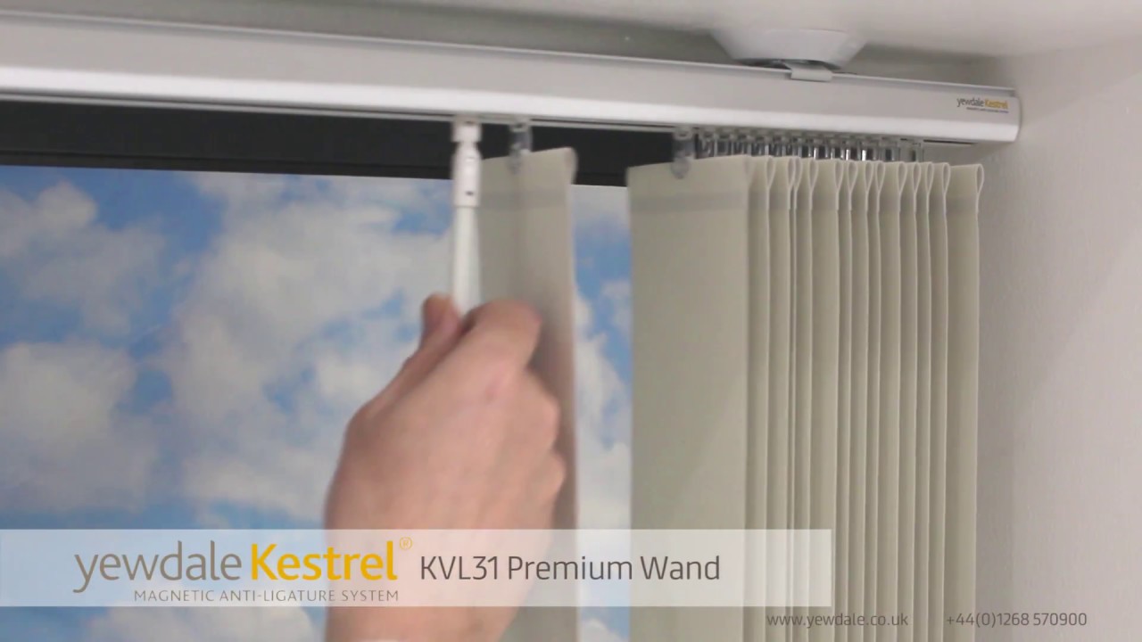 venetian blinds with wand control