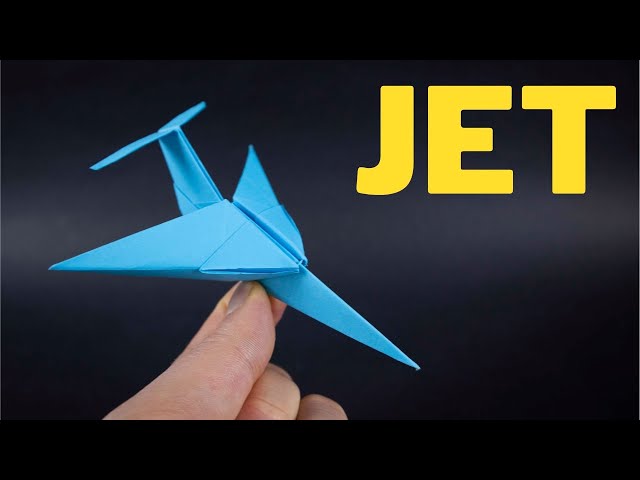 how to make a paper jet plane