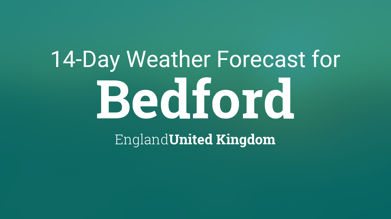 14 day weather bedford