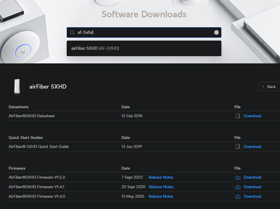 ubiquiti firmware