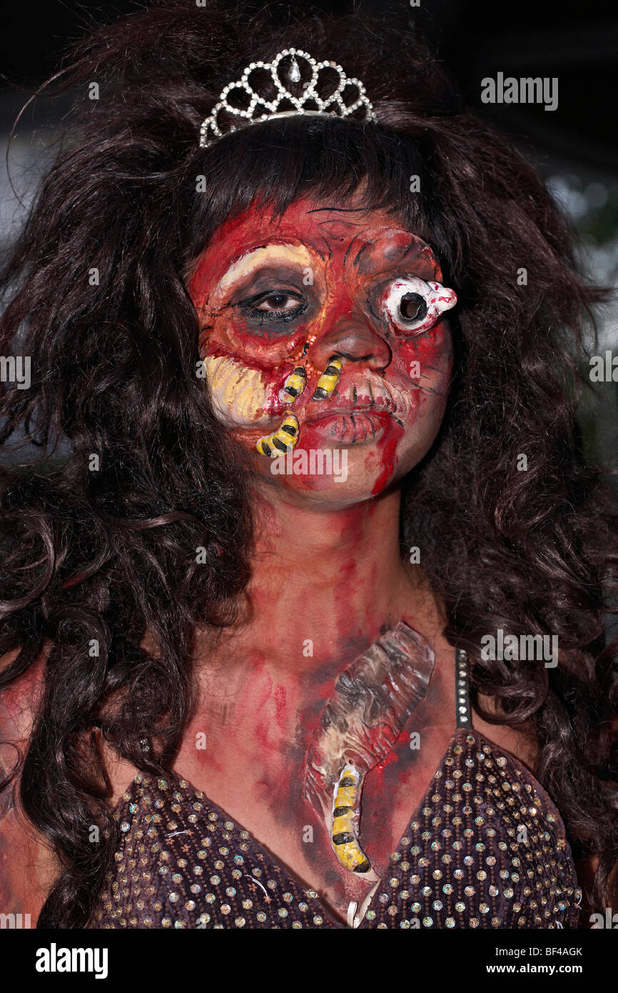 ladies zombie makeup