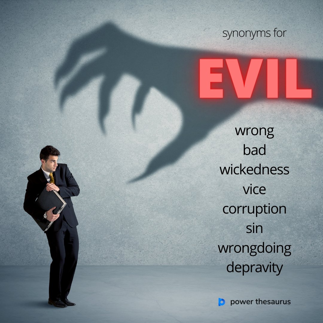 evil synonym