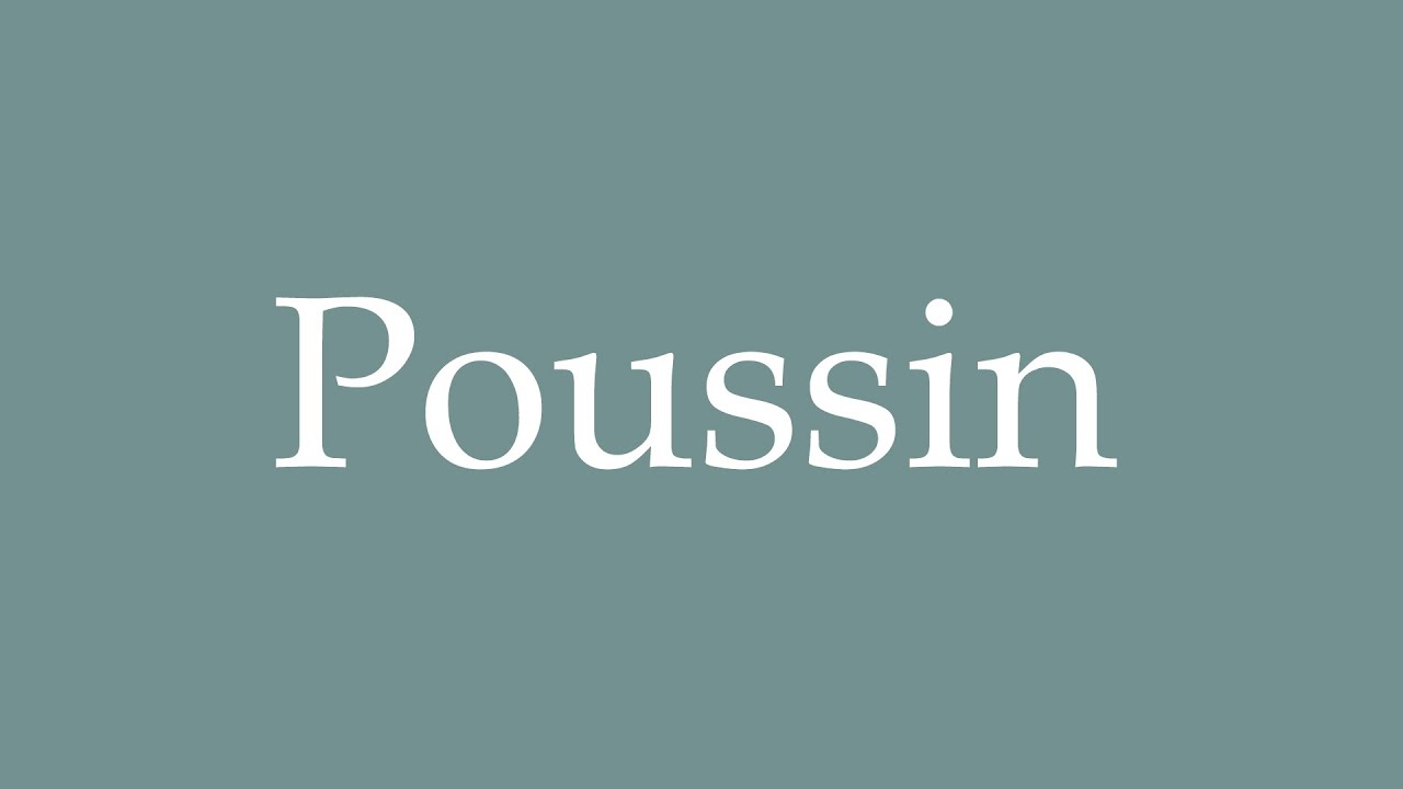 poussin pronunciation