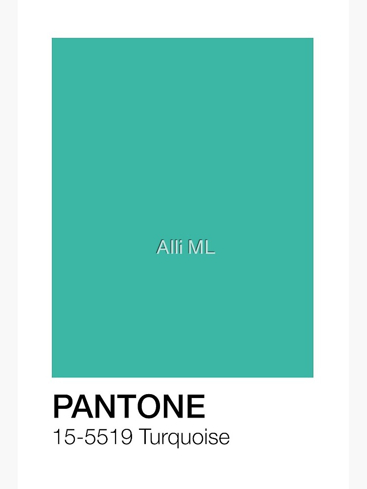 pantone teal