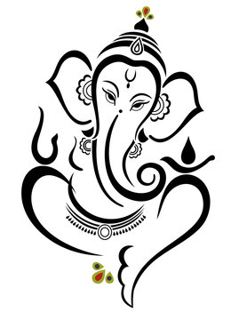 drawing ganpati images