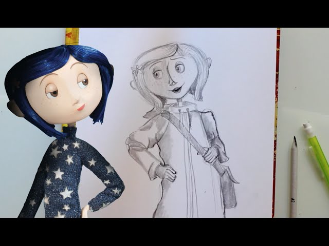 drawing coraline