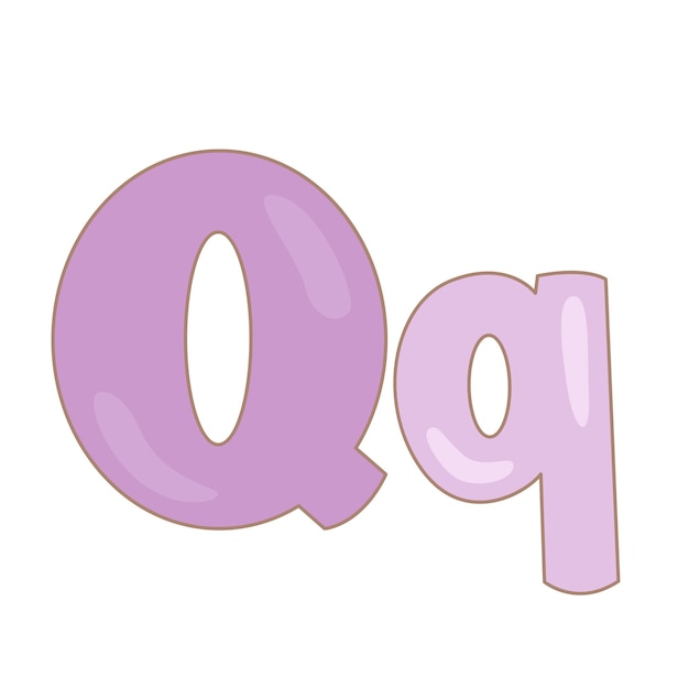 letter qq clipart