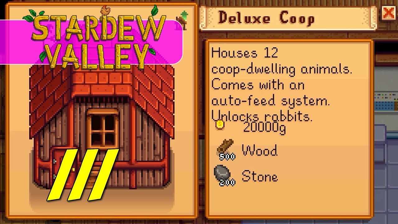 big coop stardew