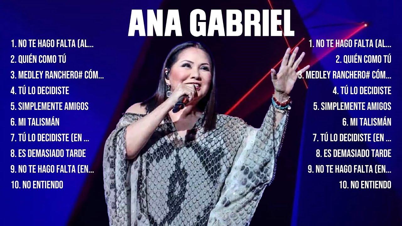 cantos de ana gabriel