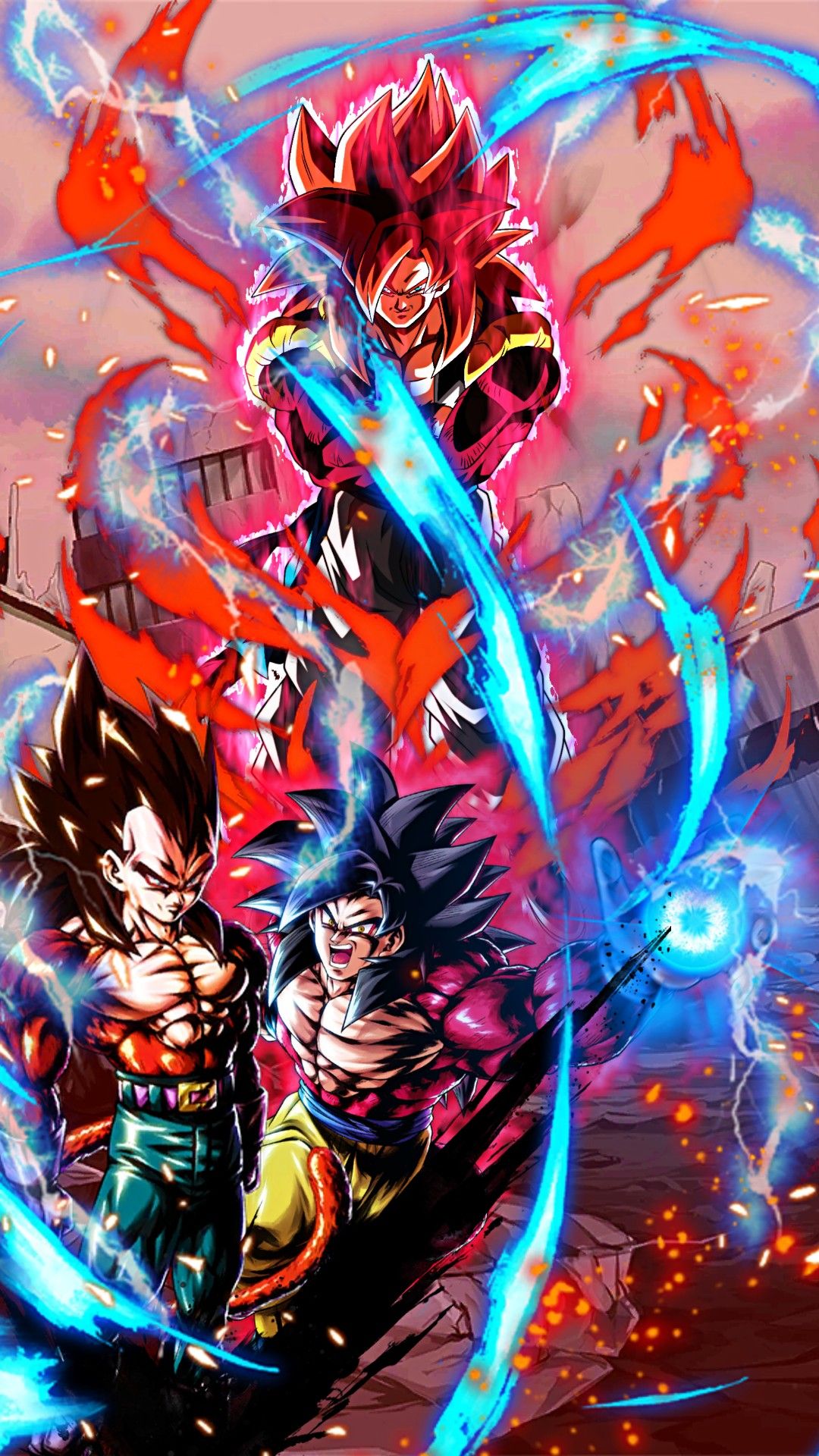 goku y vegeta wallpaper 4k