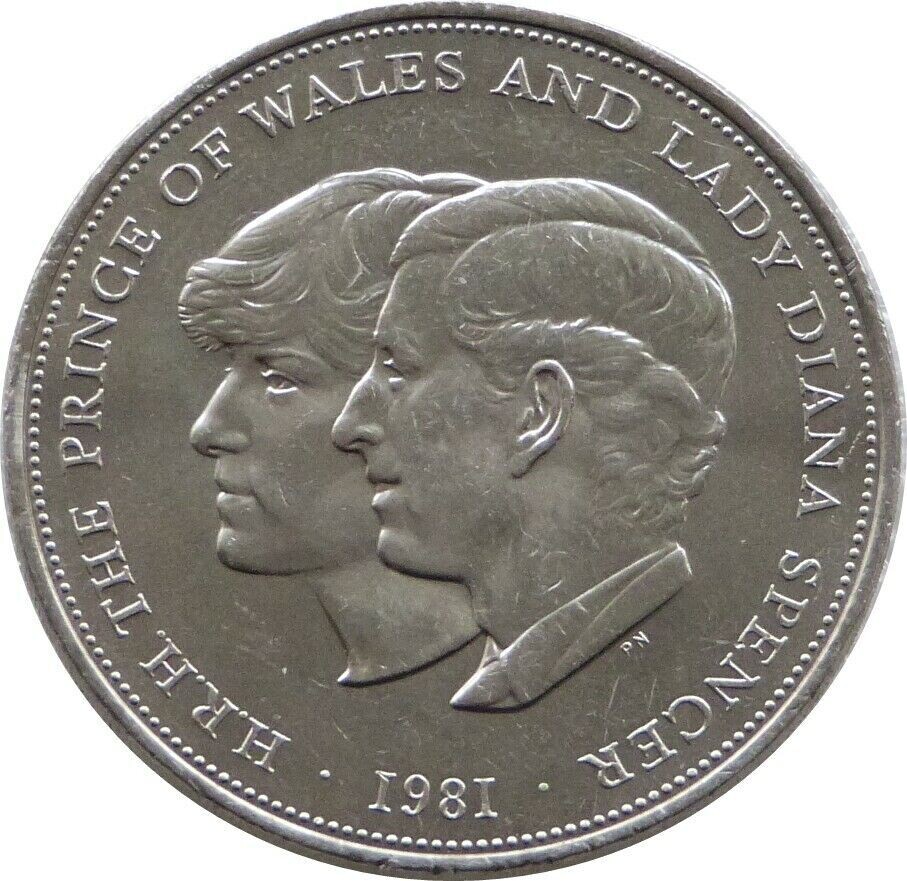 1981 prince of wales and lady diana coin