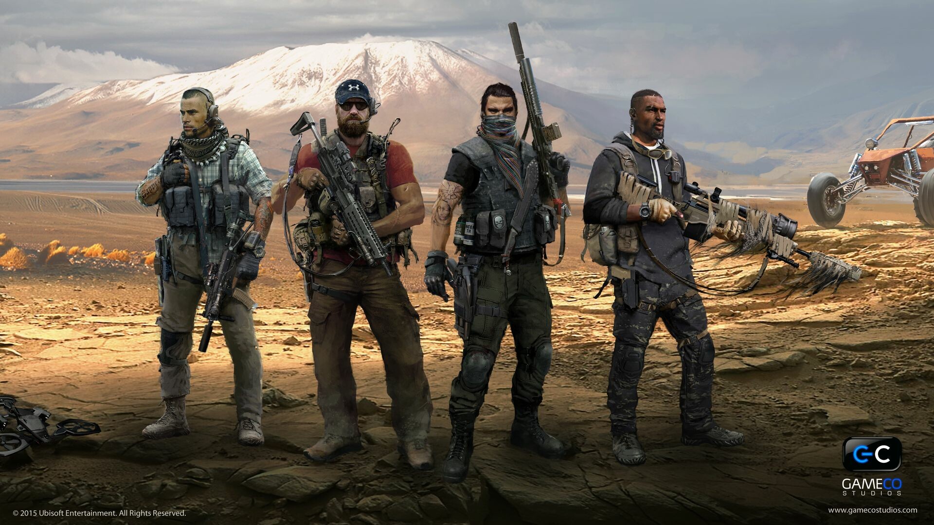 ghost recon characters