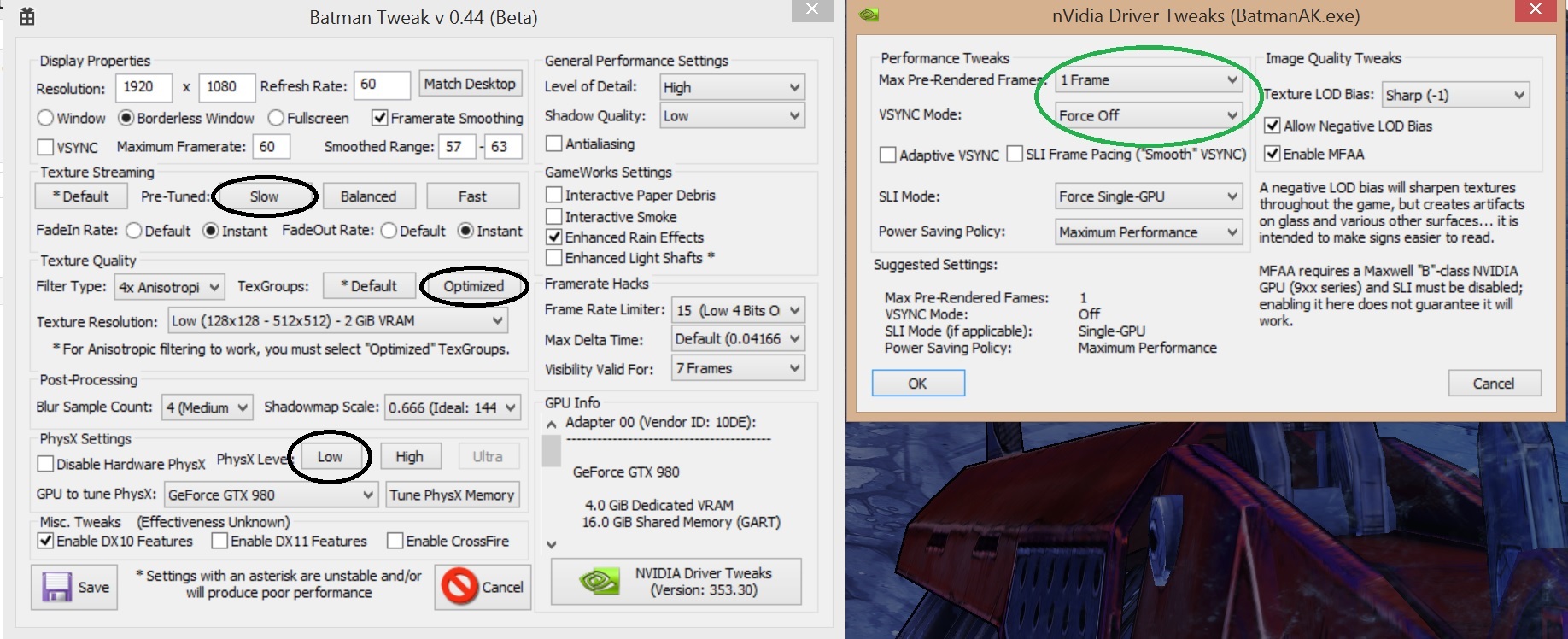 batman arkham knight config file download