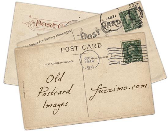 old postcard stamps