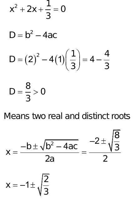 roots of x 2 1