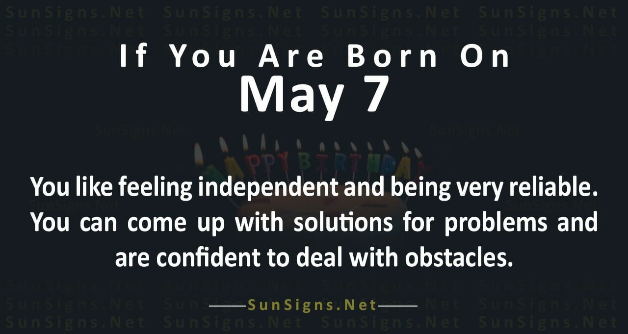 may 7 star sign