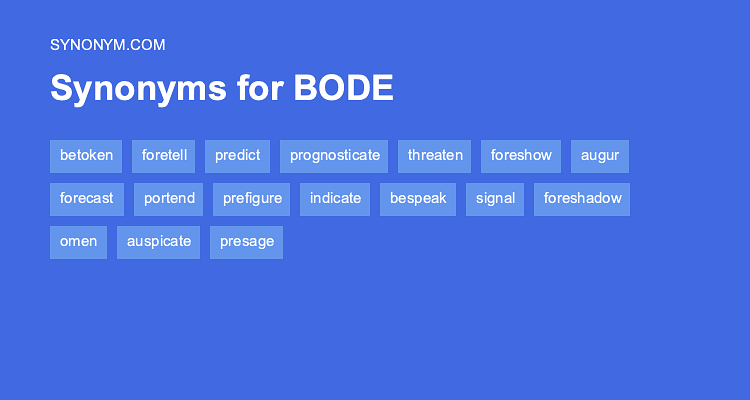 bode synonym