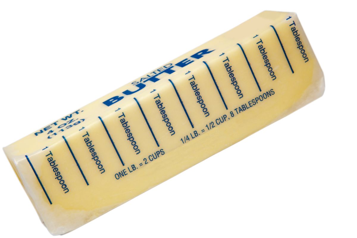 how many tablespoons equal a stick of butter