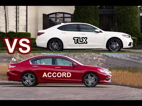 acura tlx vs honda accord 2018