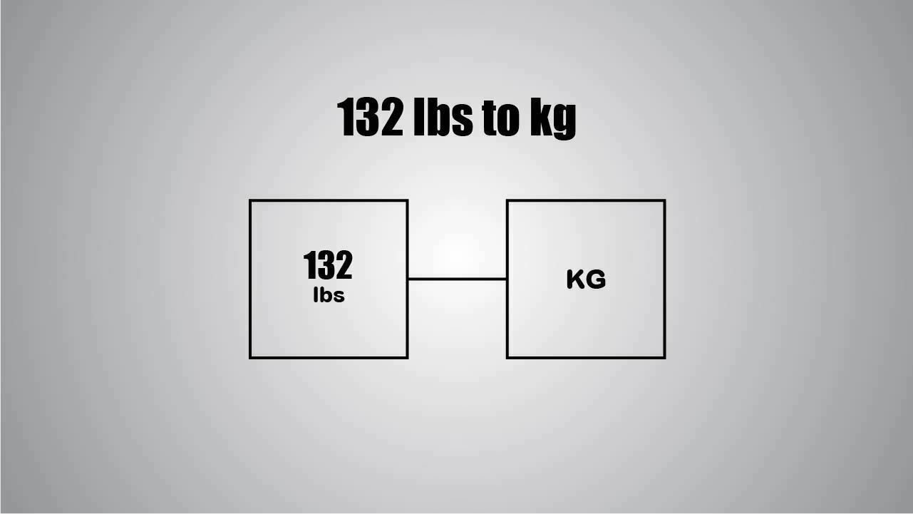 132lbs in kg