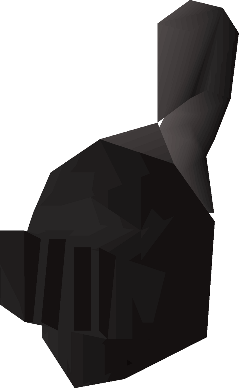 black full helm osrs