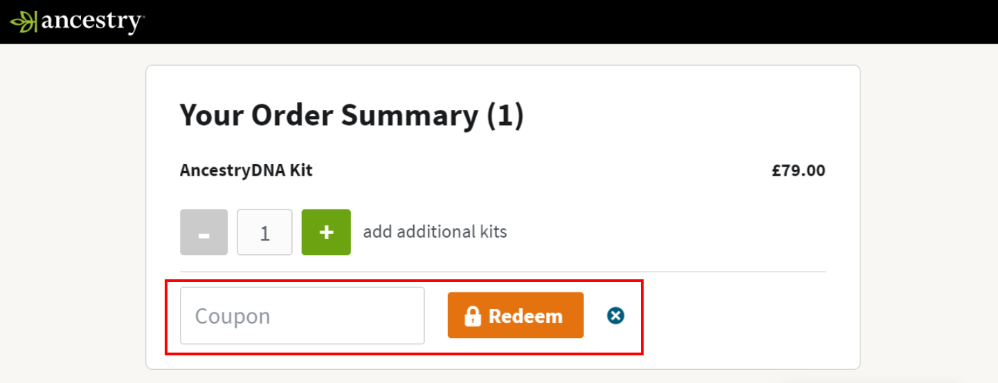 ancestry dna coupons