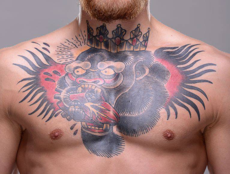 conor mcgregor chest tattoo