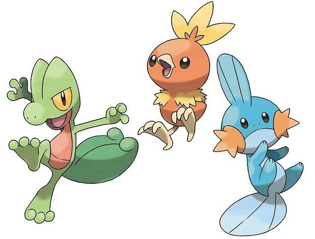 hoenn starters