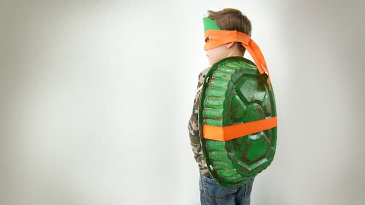 teenage mutant ninja turtles costume shell