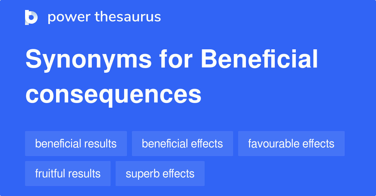 consequences thesaurus