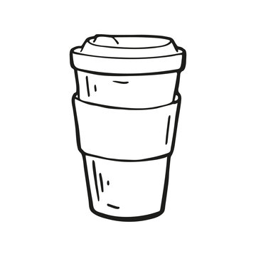 coffee cup drawing