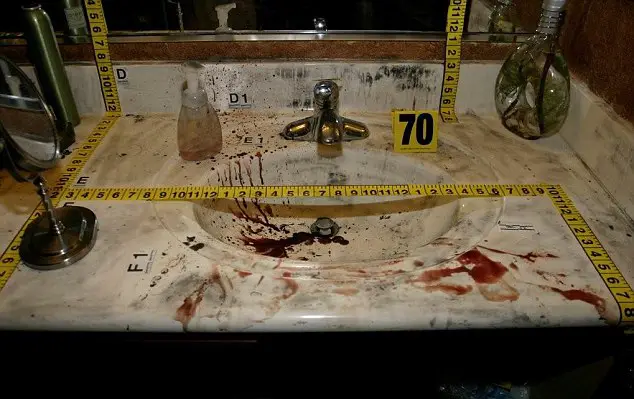 travis alexander crime scene pictures