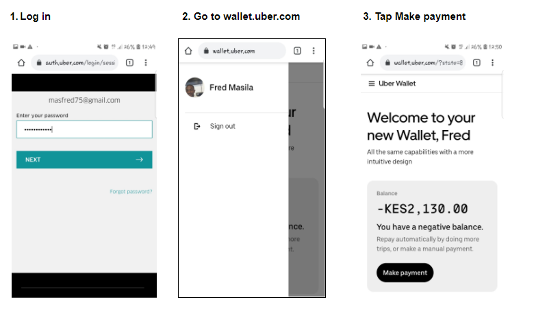 uber wallet