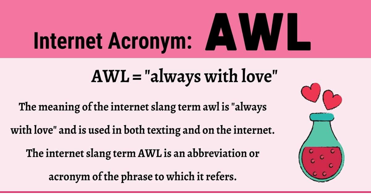 awl meaning urban dictionary