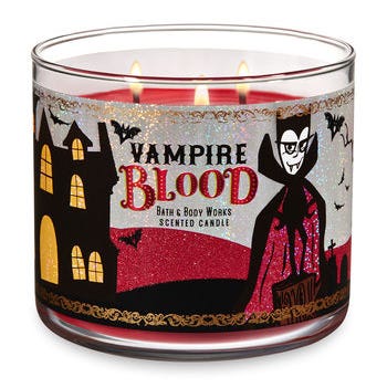 bath and body halloween candle