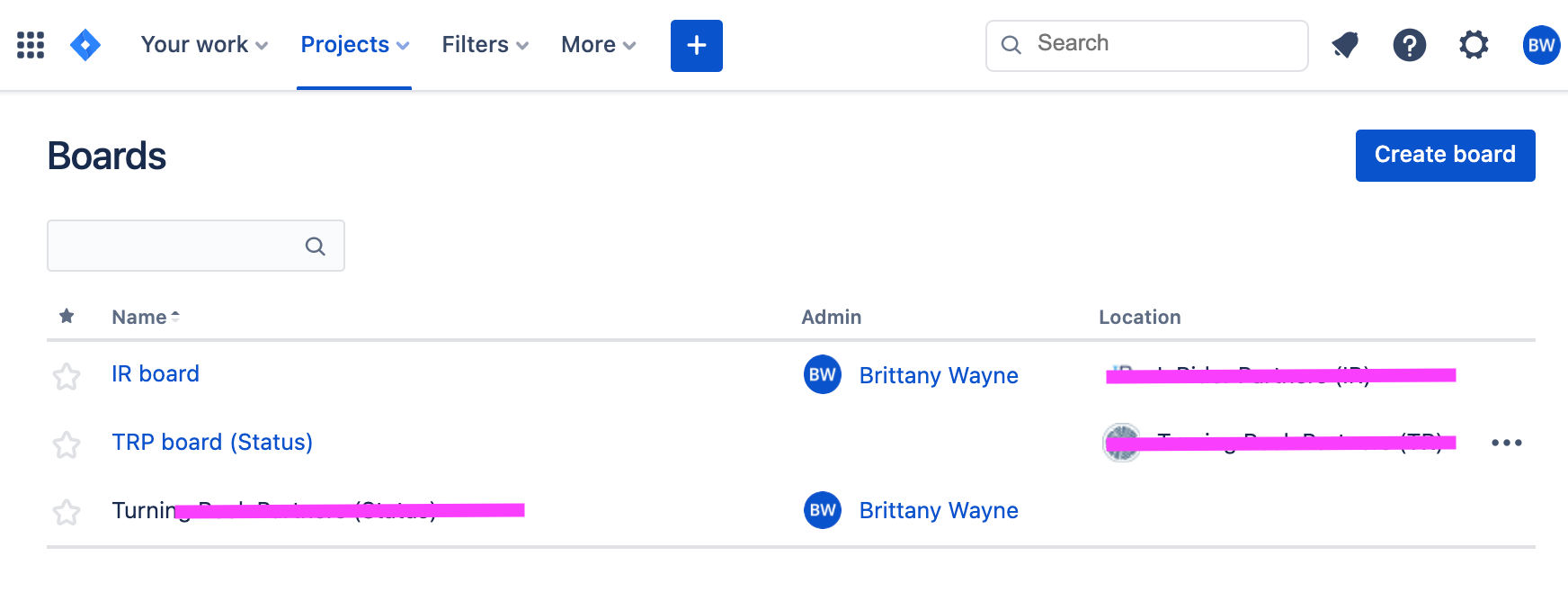 jira delete a board