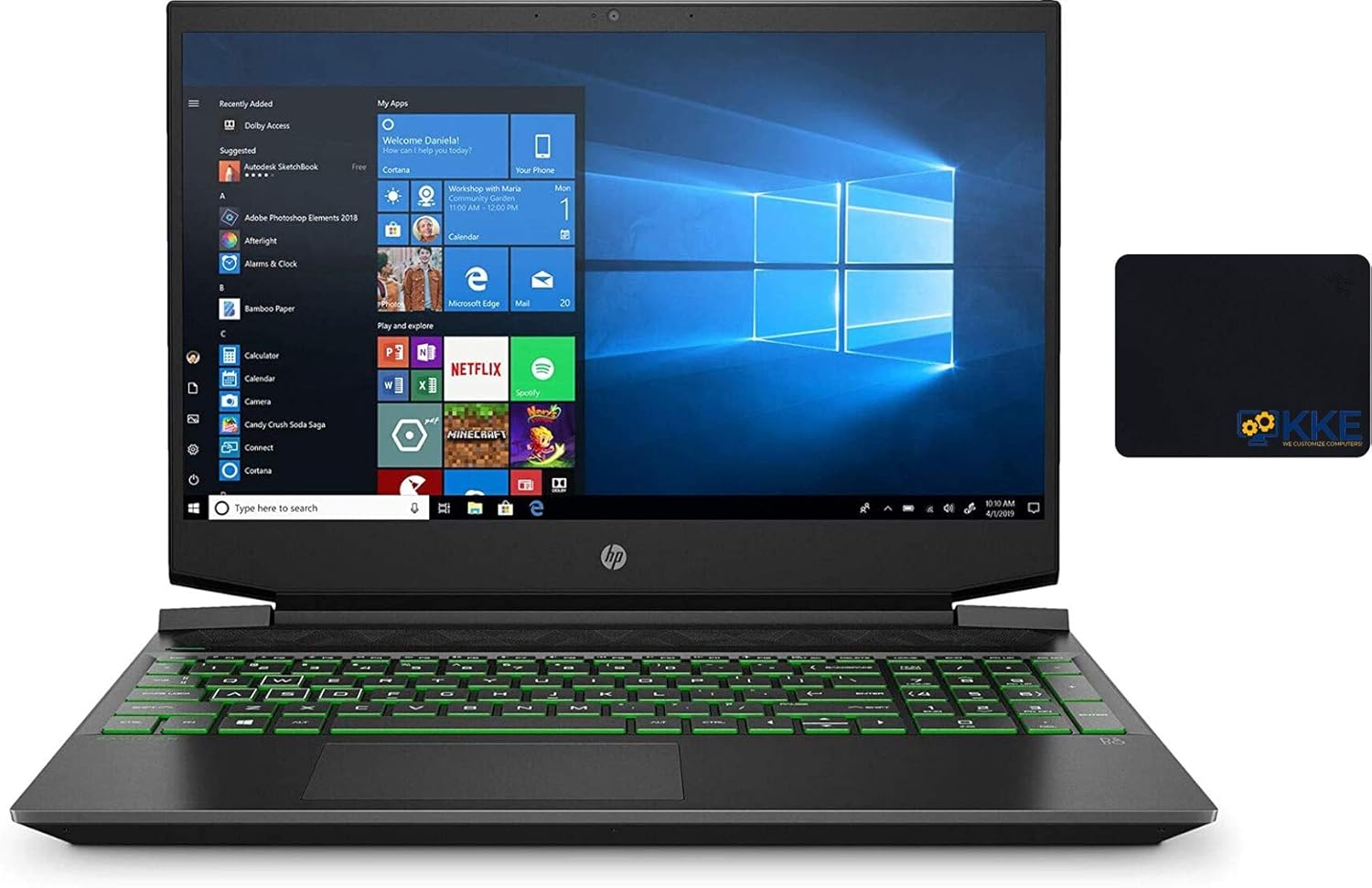 hp pavilion b&o