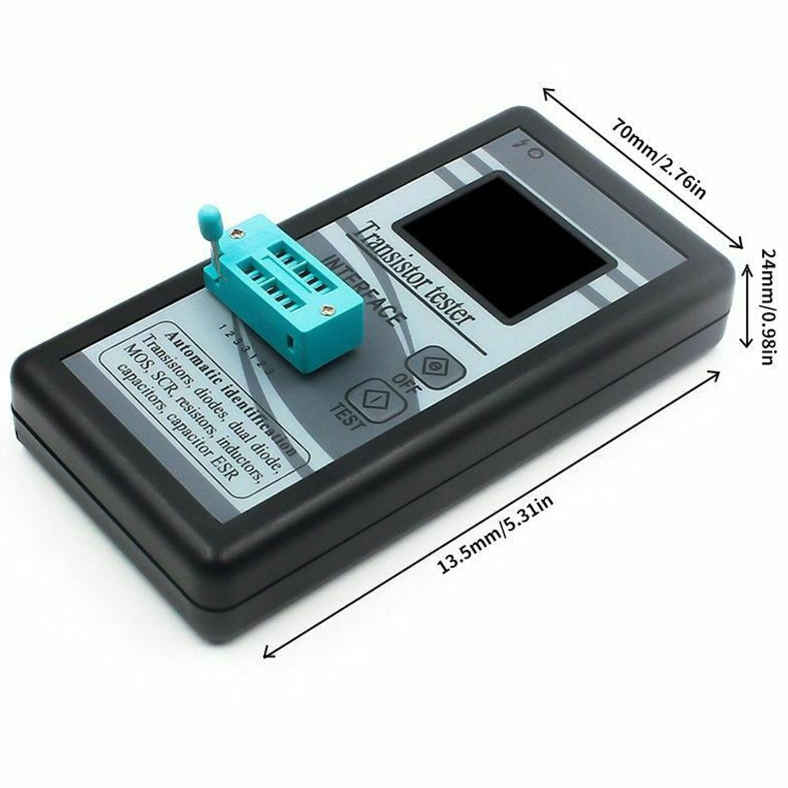 transistor tester interface