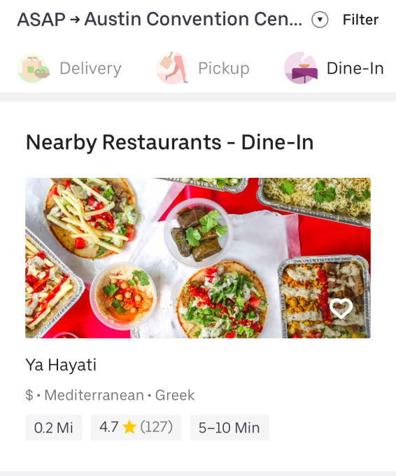 uber eats restaurants