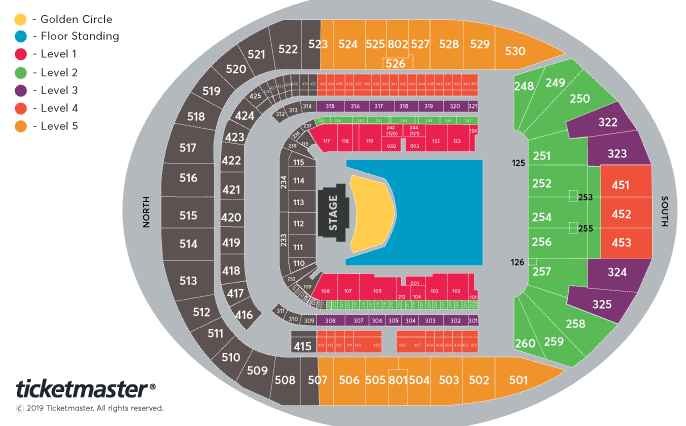 tottenham hotspur stadium seating view