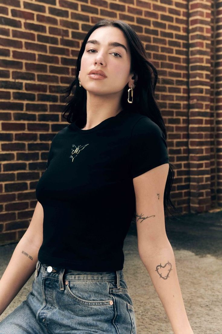 dua lipa tattoo arm