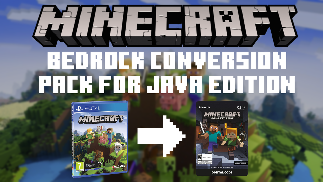 convert-minecraft java texture pack to bedrock