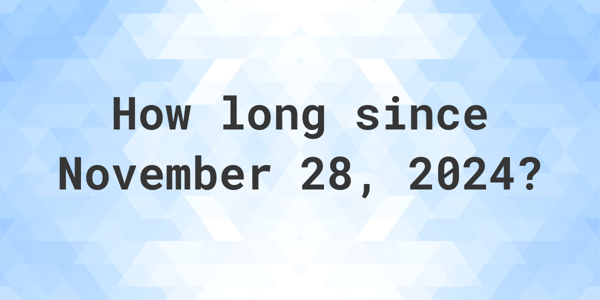 how many days until november 28