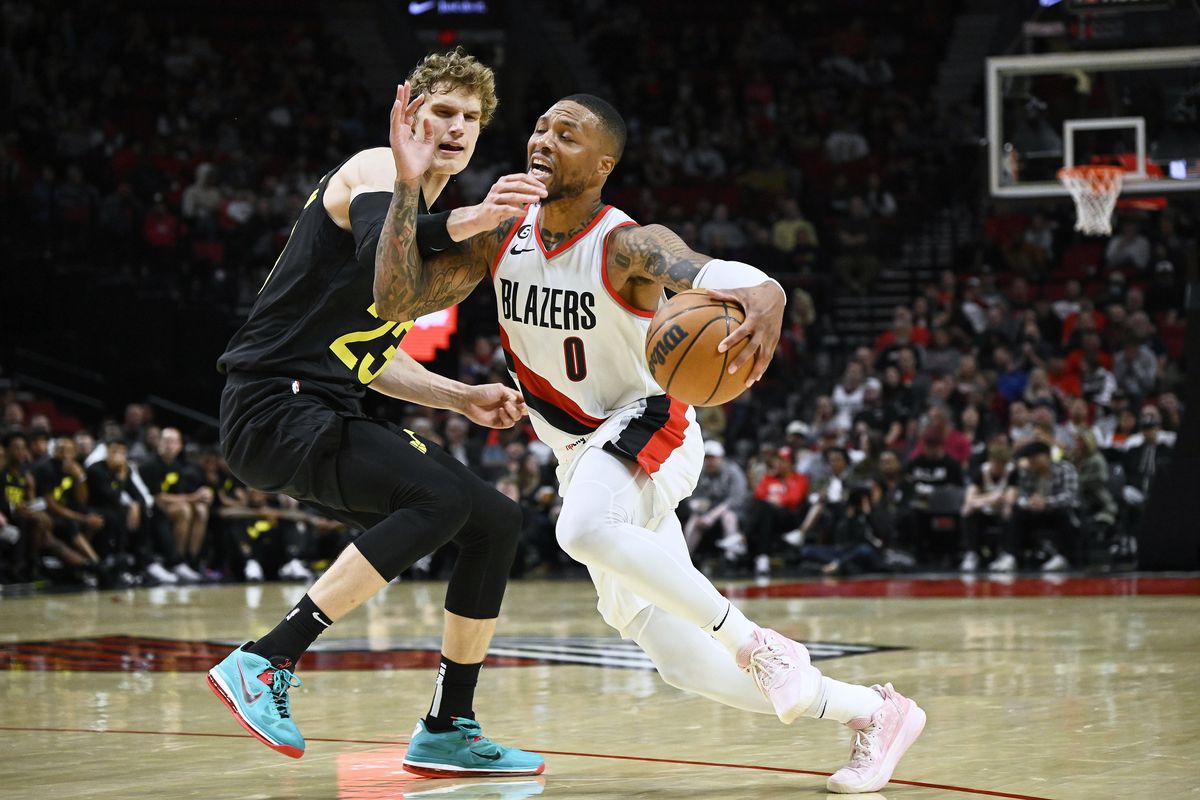 trail blazers vs jazz